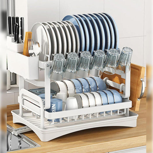 Escurridor de Platos de 2 Niveles