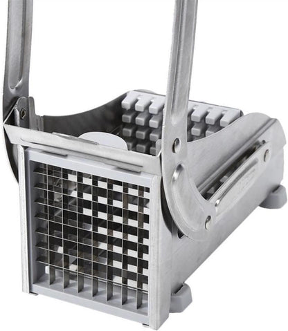 Cortador de Patatas Profesional en Acero Inoxidable – Cortes Perfectos y Rápidos