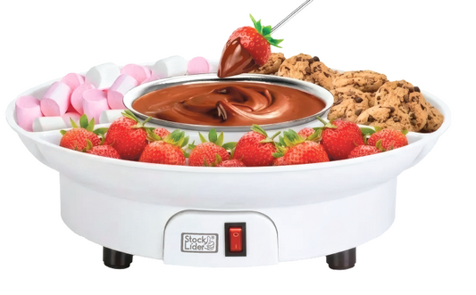 Fuente de Chocolate Eléctrica — ¡Postres de fiesta en minutos!