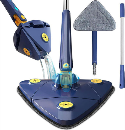 Mopa Triangular Profesional 360º - Limpieza de Esquinas + 3 Paños Gratis