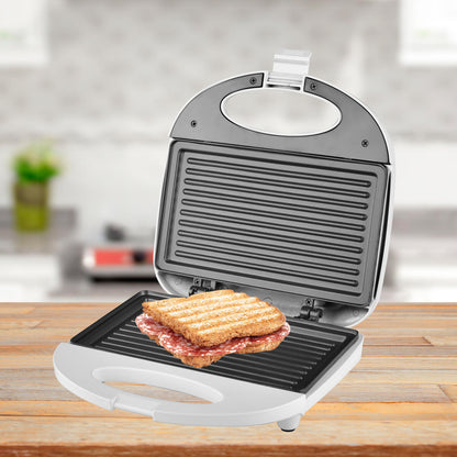Sandwichera Grill Premium 750W – Desayunos Crujientes en Minutos