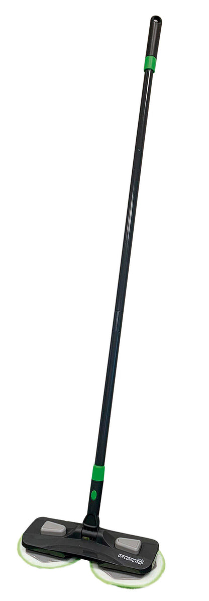 Cyclonic Mop 360 – Fregona Giratoria de Doble Disco para Limpiar y Pulir