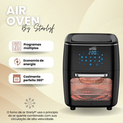 Horno freidora de aire de 12 L de capacidad