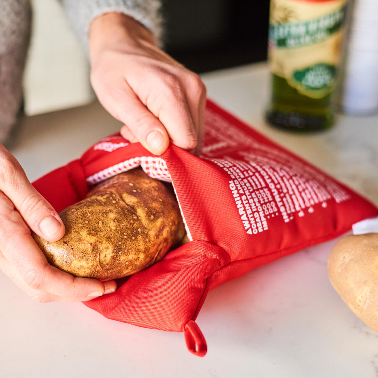 Pack 3 Bolsas Para Asar Patatas En Microondas