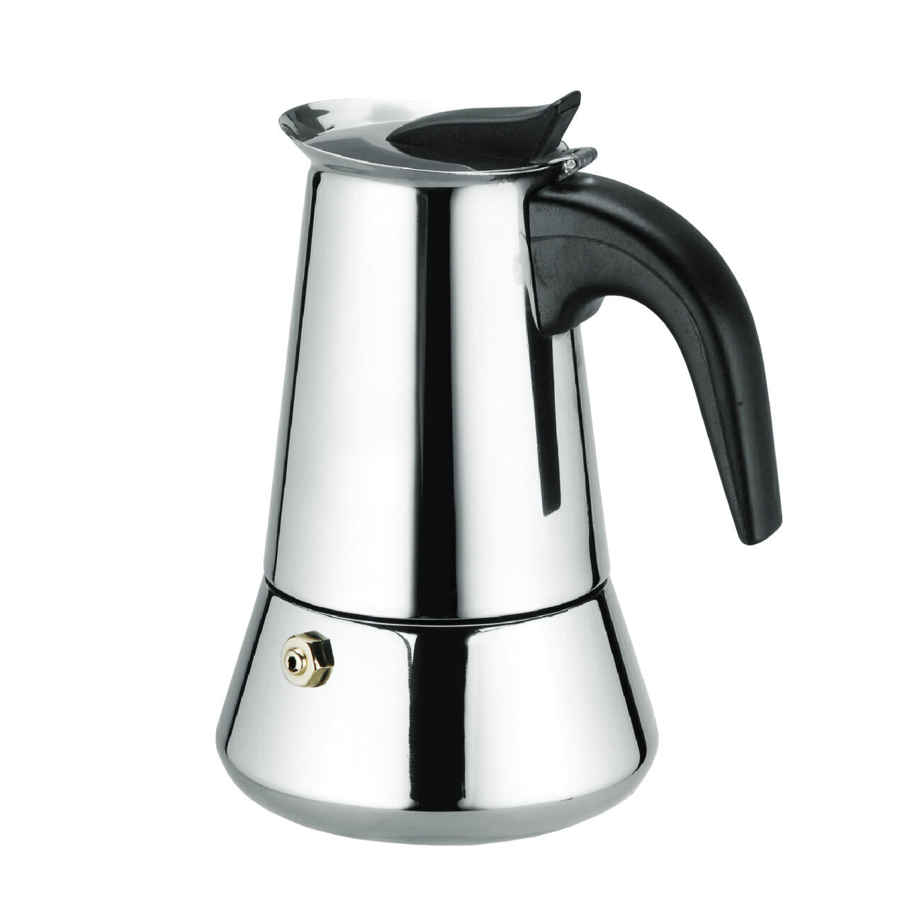 Cafetera Italiana Premium de Acero Inoxidable – 6 Tazas, Apta para Inducción