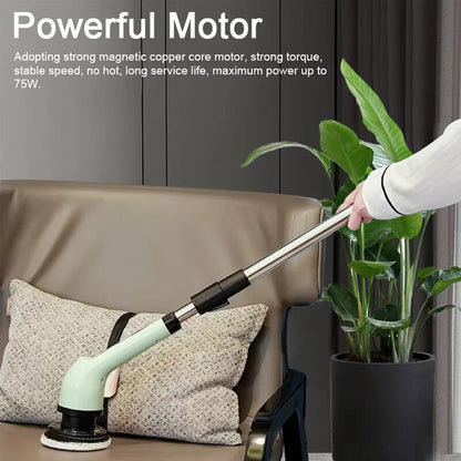 Cepillo de Limpieza Eléctrico Pro 7 en 1 – Giratorio y Extensible para Todo el Hoga