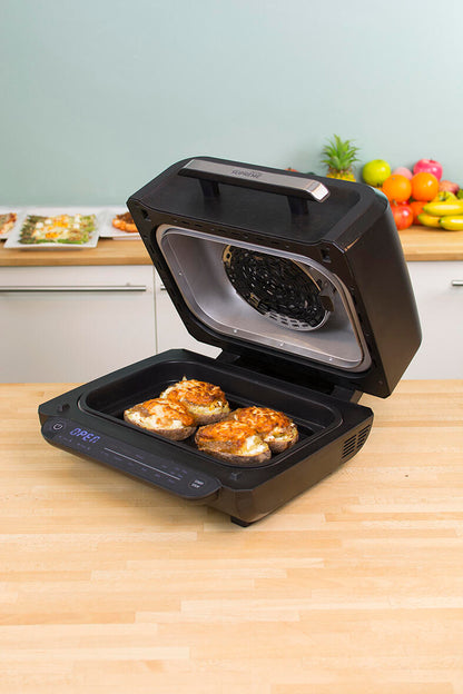 Grill, horno y Air Fryer 8 funciones en 1