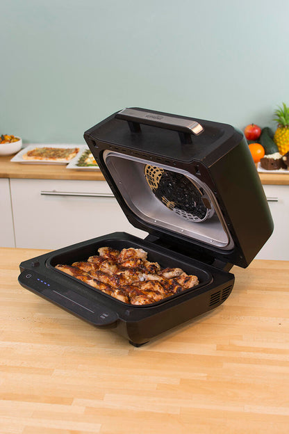 Grill, horno y Air Fryer 8 funciones en 1