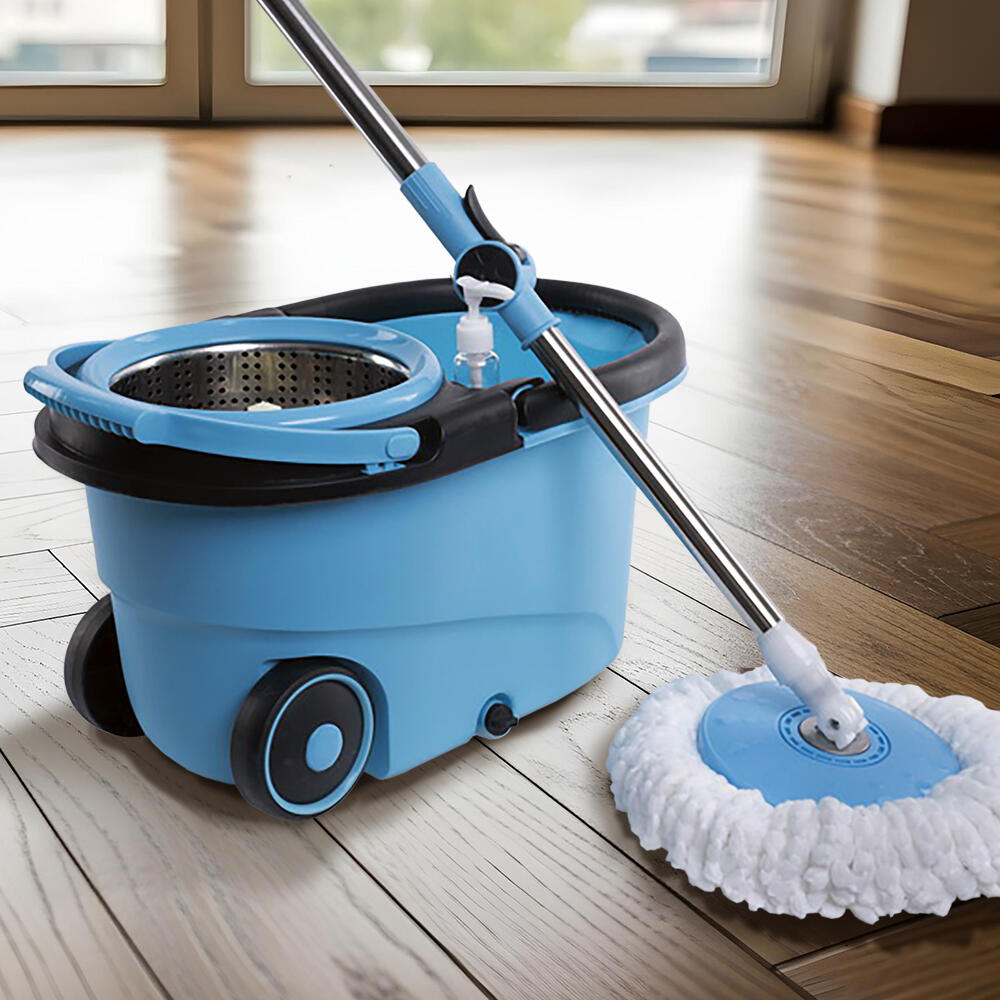Mopa Fregona Mágica 360º con Cubo Autoescurrible - Sistema Premium de Limpieza