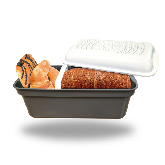 Panera Inteligente con Control de Humedad – Mantén el Pan Fresco por Más Tiempo