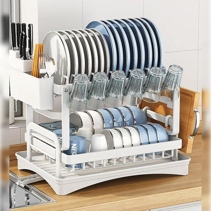 Escurridor de Platos de 2 Niveles